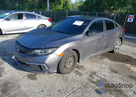 2020 Honda Civic Lx z USA, uszkodzony, nr VIN 19XFC2F64LE005741
